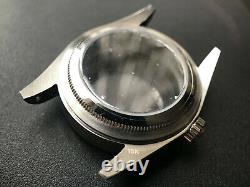 36mm Fluted Bezel Datejust Watch Case With Drilled Through Lug Fit Eta2824 Nh35