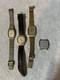 4 Hamilton Men's QUARTZ Watches FOR PARTS, NOT RUNNING Look Close