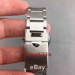 41mm Fit ETA 2836/2824, Miyota 82series, Mingzhu 2813 Black Bezel Watch Case A708
