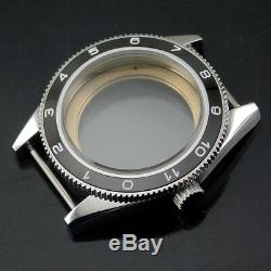 41mm Watch Case Ceramic Bezel Fit Miyota 8205/8215, ETA 2836 DG2813 Movement P477