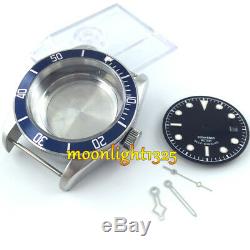 41mm sapphire glass Watch Case + dial + hand fit ETA 2824 2836 MOVEMENT p02