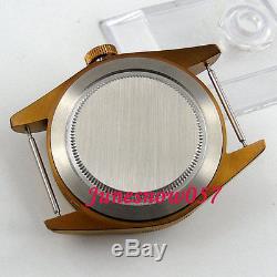 41mm sapphire glass watch case with dial and hands fit 2824 2836 movement C103