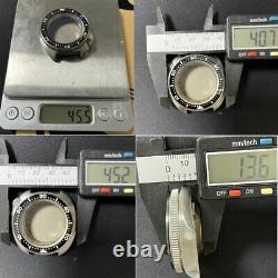 45MM titanium case Sapphire Watch Ceramic Bezel 20ATM For Japan NH35A NH36A