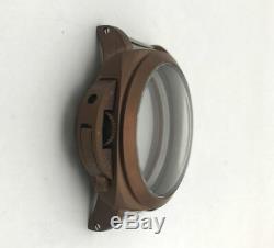 47mm PAM 316l stainless steel watch case Parnis eta 6497 6498 movement