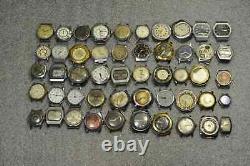 50pcs WATCHES for PARTS or REPAIR Vintage Soviet USSR Mechanical CCCP Watch