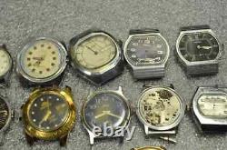 50pcs WATCHES for PARTS or REPAIR Vintage Soviet USSR Mechanical CCCP Watch