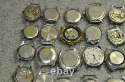 50pcs WATCHES for PARTS or REPAIR Vintage Soviet USSR Mechanical CCCP Watch