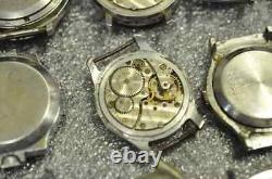 50pcs WATCHES for PARTS or REPAIR Vintage Soviet USSR Mechanical CCCP Watch