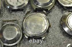 50pcs WATCHES for PARTS or REPAIR Vintage Soviet USSR Mechanical CCCP Watch