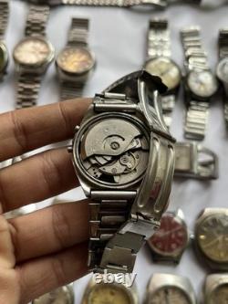 51Scrap Watches Lot Automatic Manual Mixed Brands Seiko Citizen For Parts Repair