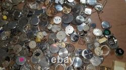 6 kilograms of watch parts Soviet Union Lot 1