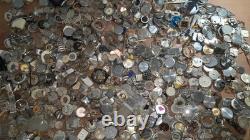 6 kilograms of watch parts Soviet Union Lot 1