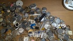 6 kilograms of watch parts Soviet Union Lot 1