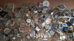 6 kilograms of watch parts Soviet Union Lot 1