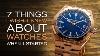 7 Things I Wish I Knew About Watches When I Started