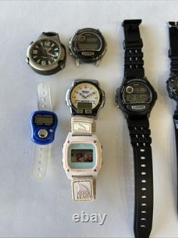 9 Sports Watches Some Working Some Need Repair for Parts open to offers