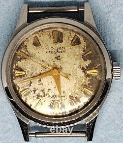 973 men Gruen Bumper Automatic 462SS Movement Auto Vintage Watch Works parts lot