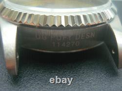 A 36mm Fluted Bezel Drilled Through Lug Watch Case No Cyclop Fit Eta2824 Nh35/36