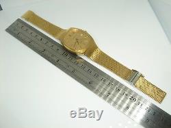 A Stunning Vintage Gentleman's Omega de Ville Quartz Wrist Watch Not Working