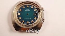 ANTHONY Lunastar Super Compressor vintage diver watch FOR PARTS or Repair