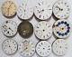 ANTIQUE LOT 12 POCKET WATCH MOVEMENT 10 12 16 & 18 most ELGIN FOR PARTS