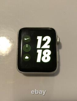 AS IS Apple Watch Series 3 Nike+ 42mm Silver Aluminium Case (GPS) (MQL32LL/A)