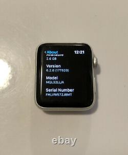 AS IS Apple Watch Series 3 Nike+ 42mm Silver Aluminium Case (GPS) (MQL32LL/A)