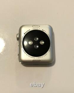 AS IS Apple Watch Series 3 Nike+ 42mm Silver Aluminium Case (GPS) (MQL32LL/A)