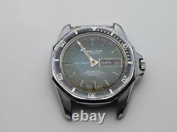 AUTHENTIC MARINE-STAR 17 JEWELS 660FEET AUTOMATIC DIVER RONDO 1239-21 For Parts
