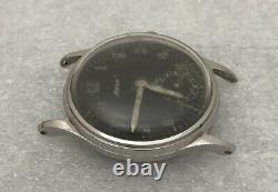 Alpina 592 Rare 1940 WW2 German Military Air Force issue Vintage Watch for parts