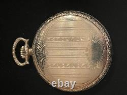 Antique 1800's Elgin National Watch Co. Pocket Watch gorgeous case Parts/Repair