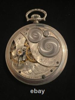 Antique 1800's Elgin National Watch Co. Pocket Watch gorgeous case Parts/Repair