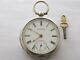 Antique 1886 Waltham A W W Co Pocket Watch Solid Silver Not working