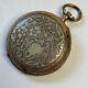 Antique BULLA 800 Silver Pocket Watch Cuivre Depose Brevet Parts / Broken