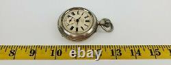 Antique C&B Cross & Beguelin Centennial Pocket Watch Parts & Repair Not Working