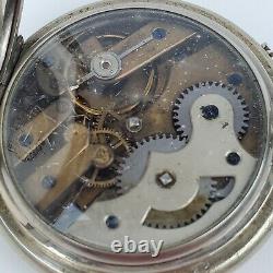 Antique C&B Cross & Beguelin Centennial Pocket Watch Parts & Repair Not Working