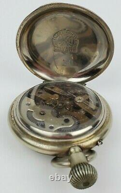 Antique C&B Cross & Beguelin Centennial Pocket Watch Parts & Repair Not Working