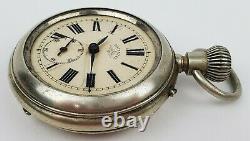 Antique C&B Cross & Beguelin Centennial Pocket Watch Parts & Repair Not Working