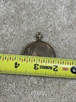 Antique Continental Watch Co. Pocket Watch With Gold Filled Case. For Parts/Repair