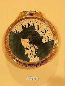 Antique Hamilton 992b Pocket Watch 1ok Goldfilled Case For Parts Or Repair