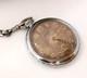 Antique Marconi Standard By Rolex Open Face Swiss Pocket Watch For Repair Parts