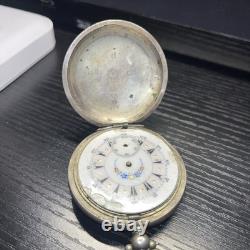 Antique Ottoman 0.800 Silver pocket watch FOR PARTS not working