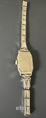 Antique Sapphire 12K Ladies Watch For Parts