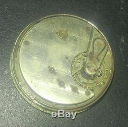 Antique Timing And Repeating Watch Co. Repeater Pocket Watch Movement For Parts