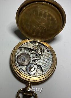 Antique Vintage Lonville Pocket Watch Empress 148113, Incomplete, Not Working