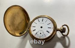 Antique Vintage Lonville Pocket Watch Empress 148113, Incomplete, Not Working