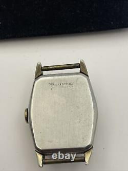 Antique Vintage mens Bulova 10K RGP Watch 17 jewels PARTS REPAIR