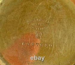 Antq Gold Filled Empty Pocket Watch Case Lot 188.33g Etched Ornate Elgin Windsor