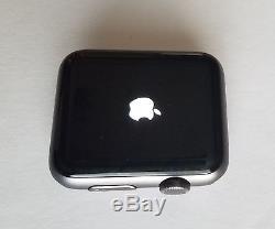 Apple Watch 42mm Space Gray Aluminum Case wt TOUCHSCREEN ISSUE & NO STRAP Read