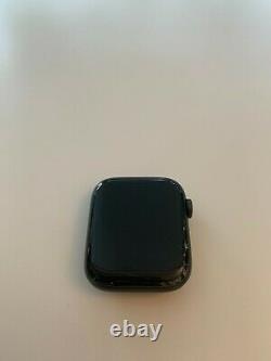 Apple Watch 5, 44MM In Black Stainless Steel, Cracked Screen For Parts / Repair